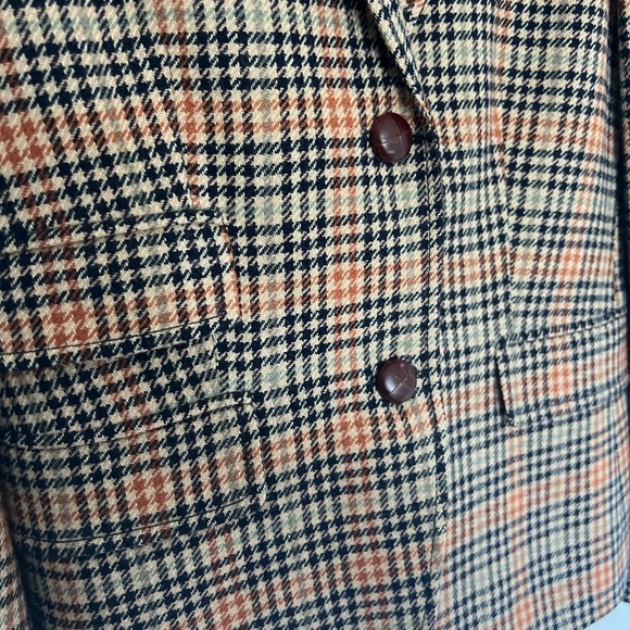 J. Crew Vintage Wool Plaid Blazer - Picture 2 of 7